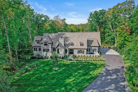 This meticulously designed and maintained home situated on 6.15 acres offers the perfect blend of comfort, luxury,and outdoor recreation. Elegant living room with arched ceilings and fireplace. State of the art kitchen offers a Built in Miele coffee ...