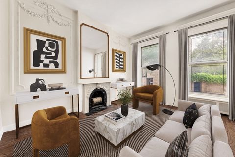 Exquisite Two-Bedroom, Two-Bathroom Retreat with Separate Windowed Office and Private Garden Discover a city sanctuary in this stunning apartment, nestled on a highly sought-after block in the Upper East Side. Brimming with prewar charm, this home of...