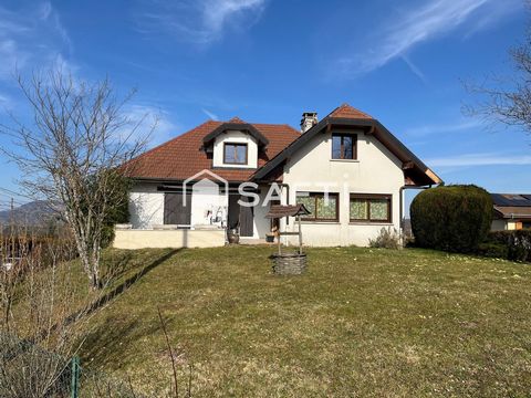 A 5km de la Balme de Sillingy maison avec sous-sol complet, terrain au calme