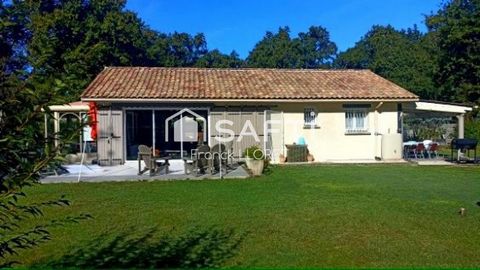 Maison 85m², garage sur un terrain aboré de 2000m²