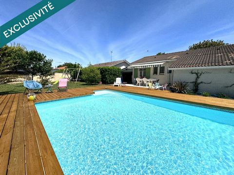 Maison T4 110 M2 ,terrain 957m2, piscine , garage