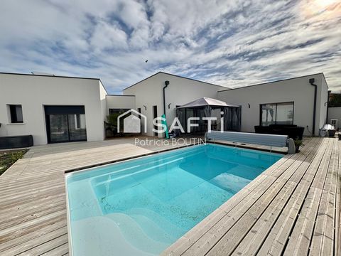 MAISON CONTEMPORAINE 2022 PLAIN PIED 5 CHAMBRES ET PISCINE AUX PORTES DE NIORT !