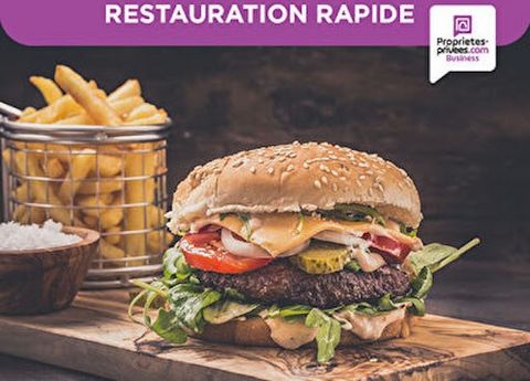 75020 PARIS : RESTAURANT RAPIDE, 60 m² - GROSSE EXTRACTION - EMPLACEMENT N° 1 - TOUTE RESTAURATION. Au coeur du quartier Ménilmontant, Brigitte MAGNIN vous propose le fonds de commerce de ce restaurant rapide en emplacement n° 1, disposant d'une EXTR...