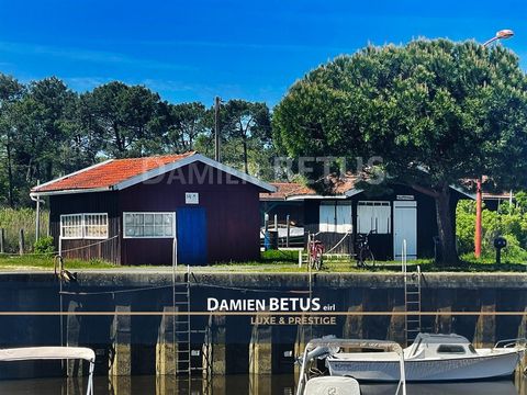 Maison à vendre 4 pièces GUJAN MESTRAS (33), vue exceptionnelle, bord de mer, piscine, plage à 200m