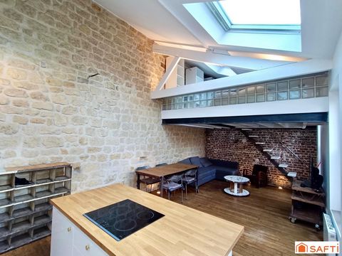 Superbe loft sur cour, calme et en pleine ville !