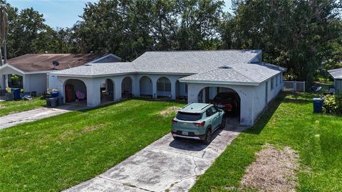 Great curb appeal. This Holiday Heights duplex is a fantastic opportunity for a savvy investor that does not mind putting a little elbow grease into the property to maximize your income and real estate investment. Also great owner/occupant situation ...