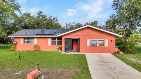 PORT CHARLOTTE- Nestled in a quiet neighborhood with no HOA, this charming 2-bedroom (possible 3 bedroom with the converted garage), 2-bathroom POOL HOME offers the perfect blend of convenience, and Florida lifestyle. With an open floor plan, and ple...