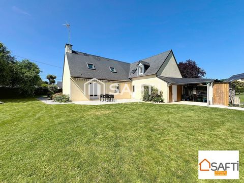 Maison familialle 140m2 habitable, Double garage, Terrain 1600m2