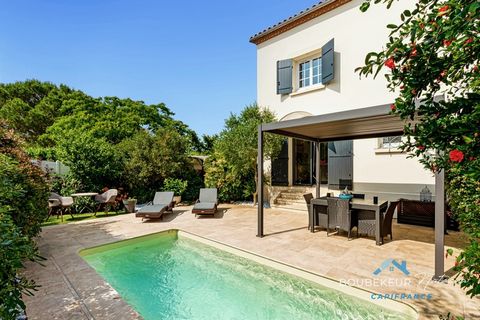 BERGERAC (24), Maison en pierre entièrement rénovée, 112 m², proche centre-ville, 3 chambres, piscine