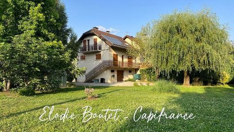 Maison mitoyenne à vendre avec terrain env. 850m² à Ruffieux (Chautagne - 73) 3.5km de Culoz - 24km d'Aix-les-Bains - 16km de Seyssel