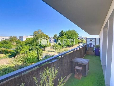 Superbe T2 de 45m² avec Balcon + Place Parking en s-sol
