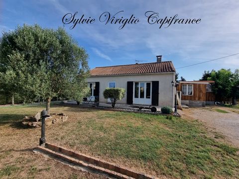 Maison sur 2 niveaux-5 pièces-3 chambres-SAINT PIERRE D'EYRAUD (24)-terrain de 2336 m²