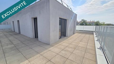 BORDEAUX Caudéran résidence de 2014, T3 roof top