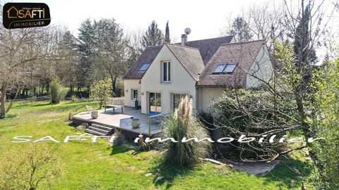 Maison contemporaine de 200m2 habitables, 5 chambres, classe énergétique "B", 2500m2 de terrain autour