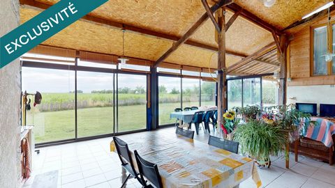 Ferme sans vis à vis - 1h30 de Genève-Terrain 3 185 m²