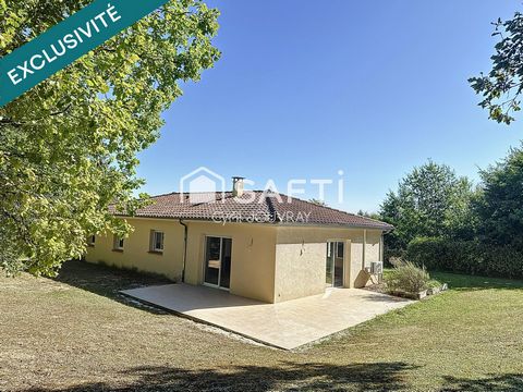 Maison trois chambres sur jolie parcelle de 4000 m²
