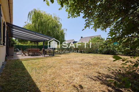 Maison spacieuse , grande pièce de vie, jardin clôturé