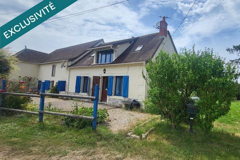 À vendre – Longère rénovée avec terrain arboré, à 10 min de Saint-Amand-Montrond
