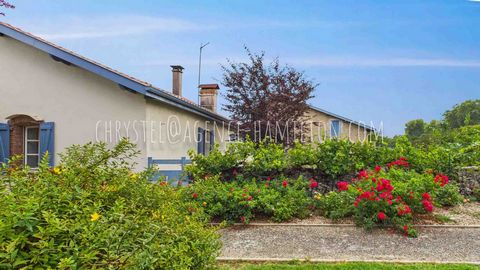 Ancienne maison Landaise divisée en 3 logements indépendants, avec jardins privatifs.