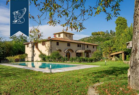 This charming luxury villa for sale dates back to the 12th century, was refurbished in the 1800s and is in a beautiful rural context at the outskirts of Florence, in the middle of the typical vegetation found on the shores of the river Arno. This pro...