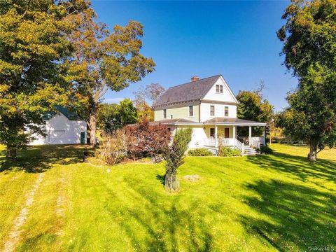WARWICK COUNTRY DREAM - Nestled in the heart gentleman farm country yet minutes to the charming Village of Warwick, NY and less than 50 miles to NYC. This meticulously restored classic Victorian home is reminiscent of a simpler era where the perfect ...
