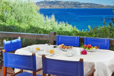 Embedded in a green sea of wild olive and juniper trees is the exclusive, terraced apartment complex on the bay of Cala Capra. The apartments are arranged around a pool filled with seawater and present themselves as a beautiful retreat in the family-...
