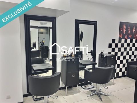 For sale EXCLUSIVELY, business Hairdressing salon in the center of Annemasse. This location is just incredible, its long window gives it great exposure, its equipment is just 2 years old: great assets to operate this business in good conditions! The ...
