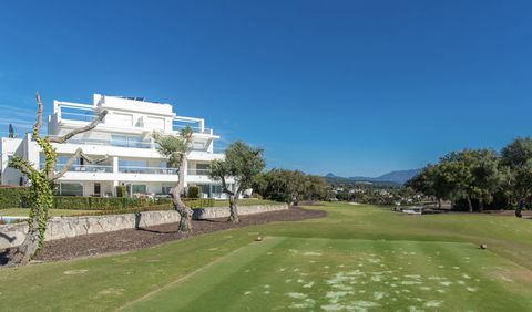 Enjoy living indoors and outdoors in this exquisite, never-been-occupied apartment that looks out over the renowned San Roque Club's historic old course and the Mediterranean Sea. With views of the sea, the golf course, and the neighboring mountains ...