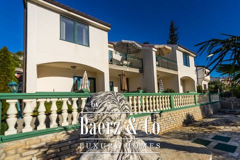 Unique three beautiful houses on a plot of 1500 m2, living net area approx. 1350m2, and only 20 meters from the sea. The grounds are beautifully landscaped with Mediterranean plants and a natural pine forest. The property is surrounded by cascading w...