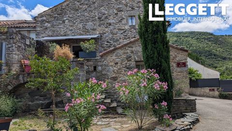 A22430FV34 - In the charming commune of Prémian, in the Hérault hinterland, in the heart of the Parc du Haut Languedoc, between the sea and the mountains, you'll find this heavenly house! Built of stone, it is a veritable page of history, with parts ...