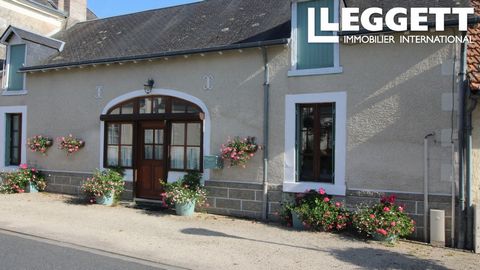 A31969SOE36 - A beautiful, well-renovated village house in Langé with two bedrooms and plenty of scope to extend into the loft. This house has been tastefully renovated over the last year or so and provides a great opportunity to enjoy the French way...