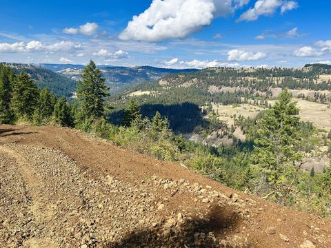 Erkunden Sie dieses 22,64 Hektar große Anwesen außerhalb von Orofino, Idaho, in einer ruhigen, bewaldeten Gegend mit unglaublicher Aussicht! Dieses große Grundstück verfügt über eine felsige Einfahrt und ein Baugrundstück, das für Ihr ländliches Idah...