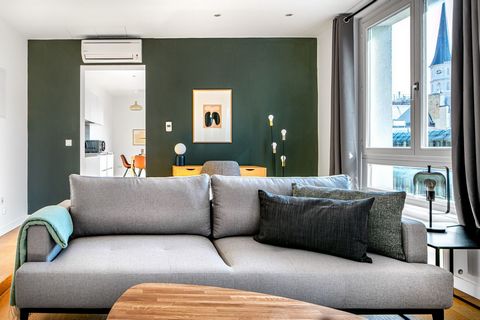 For stays longer than 1 month, we offer custom pricing. Please reach out for an exact quote! Discover the best of Vienna, with this modern apartment in a great location. It’ll be easy to simply show up and start living in this fashionably furnished a...