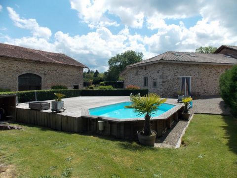 Maison impeccable de 3 chambres avec terrain, étang, dépendances, vues magnifiques