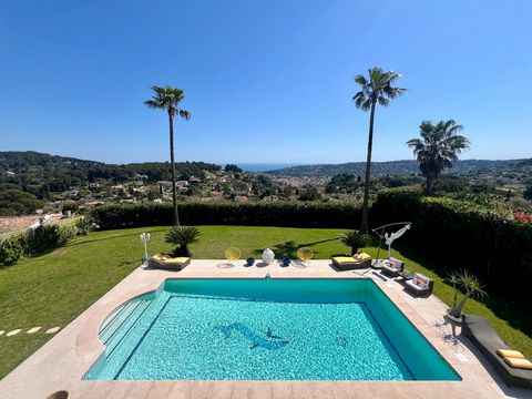 Villa de prestige de 245 M² vue mer (120 M² de S/sol aménagé)