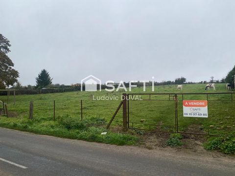 Terrain à bâtir de 6800 m2 d'un seul tenant ou divisible en deux parcelles