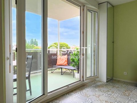 Studio lumineux - terrasse abritée 12m2 - parking