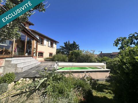 CASTANET-TOLOSAN – Maison familiale avec jardin, véranda et piscine
