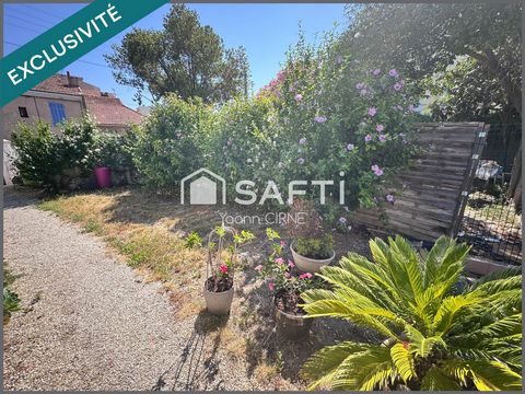 Maison de ville (90m2) avec extérieur (50m2, garage à Marseille 13e