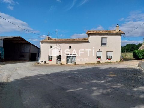 Ferme à reprendre comprenant une maison d'habitation avec bâtiments d'élévage.