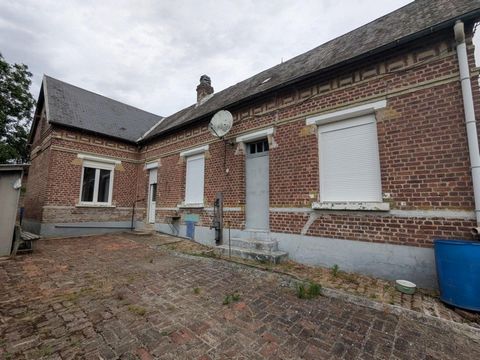 Charmante maison ancienne en briques avec travaux