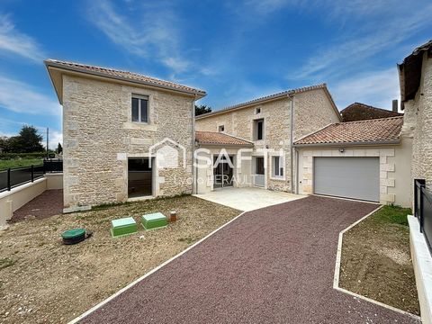 Maison Charentaise entièrement rénovée avec matériaux haut de gamme à 30 min d'Angoulême