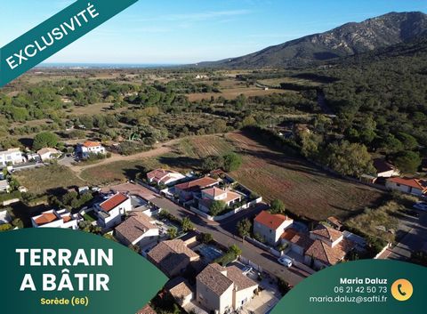 Terrain à bâtir. Travaux de viabilisation en cours