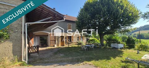 Maison en pisé avec grange et source – 9?335?m² à Valencogne (38730)