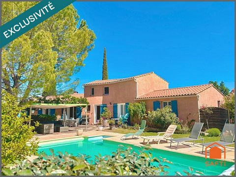 Villa de 167m² sur 2341m² de terrain avec piscine et grand garage