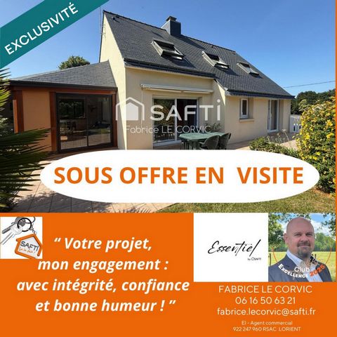 MAISON FAMILIALE DE 120 M2 SUR 1560 M2 DE TERRAIN A SAINT GONNERY