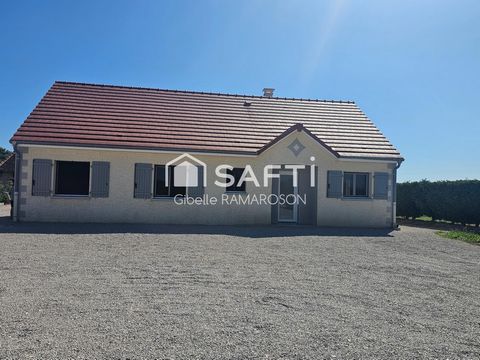 Maison de plain-pied, 4 chambres, terrain 1700m²