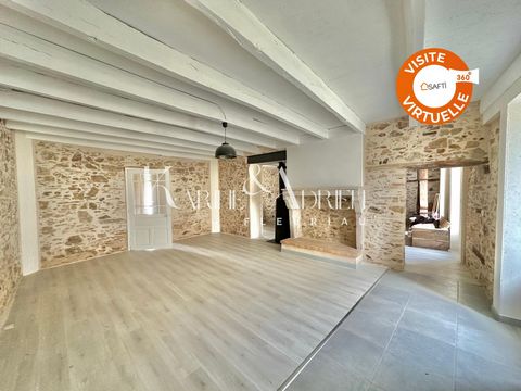 CALME, NATURE ET AUTHENTICITÉ POUR CETTE MAISON EN PIERRE RÉNOVÉE
