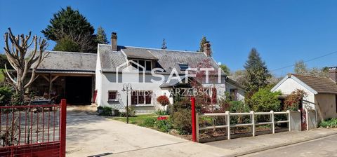 Demeure de Charme de 158 m2 au Cœur de la Nature sur 2418 m2 de terrain clôturé – Villadin (10290)