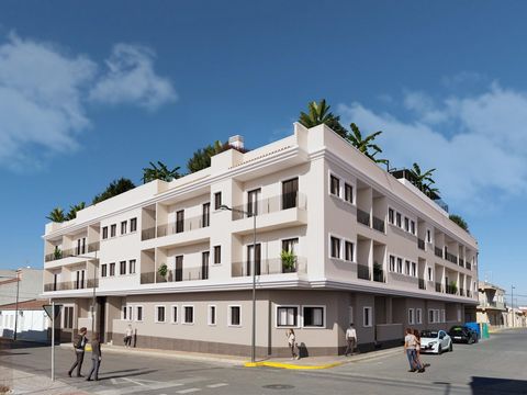 Nieuwbouw woningen in algorfa Nieuwbouwwijk met 41 stijlvolle appartementen en penthouses in Algorfa. De woningen bestaan uit appartementen met 1, 2 en 3 slaapkamers, met 1 of 2 badkamers, open keuken met zithoek, inbouwkasten. Moderne penthouses heb...